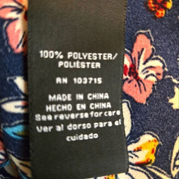 EC ZAC & RACHEL LONG SLEEVE FLORAL BLOUSE SZ.S - Picture 6 of 6